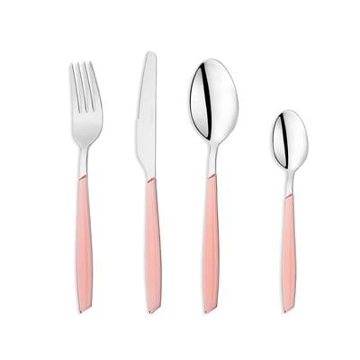 Schafer 1s4657-11001-pem01 Mona 24 Parça Çatal Kaşık Bıçak Takımı Pembe