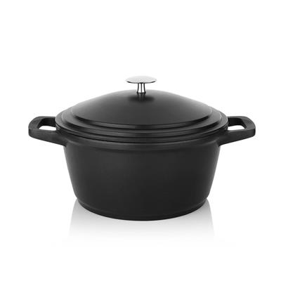 Schafer 1s5735-20001-siy02 Pro Cast Döküm Derin Tencere 24 Cm Siyah