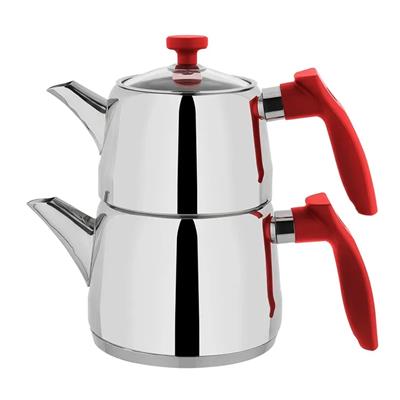 Schafer 1s6007-15001-kmz02 Rot Aile Boyu Çaydanlık Takımı 3 Prç Kırmızı