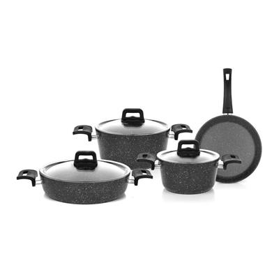 Schafer 1s6418-22005-ant02 Stark 7 Prç Yanmaz Yapışmaz Tencere Seti