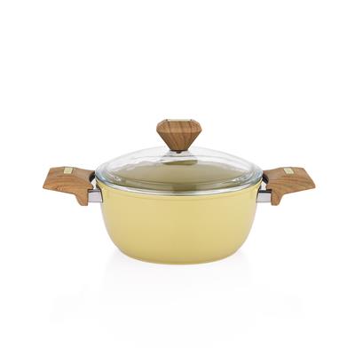 Schafer Fiesta 20 Cm Seramik Derin Tencere -yeşil