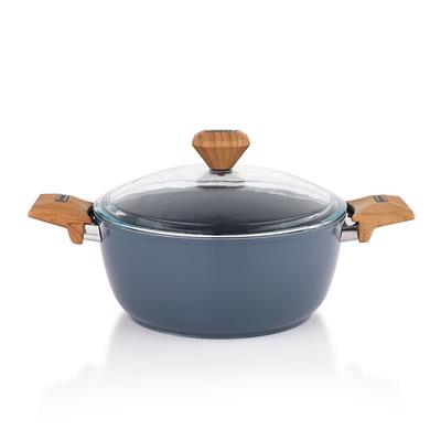Schafer Fiesta 24 Cm Seramik Derin Tencere -siyah