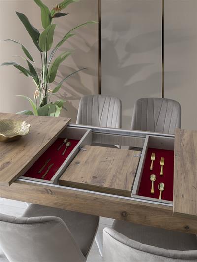 Vize Alsara Açılır Yemek Masası