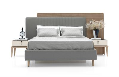 Vize Galata Çift Kişilik Başlıklı   Bazalı Karyola