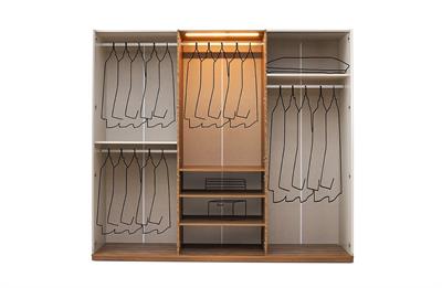 Vize Mabel 6 Kapılı Dolap