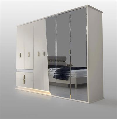 Vize Madrid 6 Kapılı Dolap