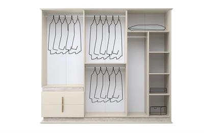 Vize Madrid 6 Kapılı Dolap