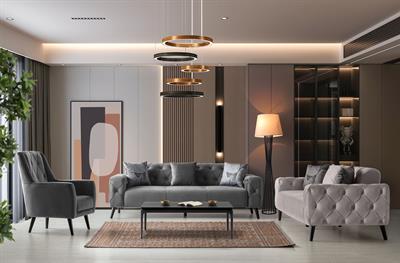 Vize Quenn Plus Koltuk Takımı 3+3+1+1