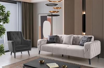 Vize Quenn Plus Koltuk Takımı 3+3+1+1