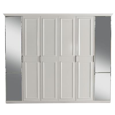 Vize Viyana 6 Kapaklı Akerdiyon Dolap