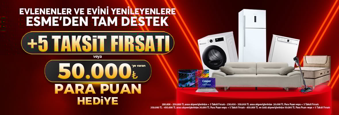 +5 Taksit ve Para Puan Fırsatı