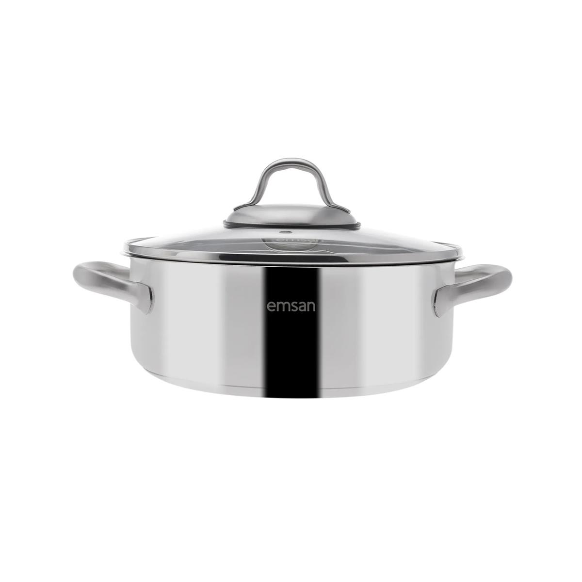 Emsan Steel Force 18 Cm Derin Tencere Esme Avm