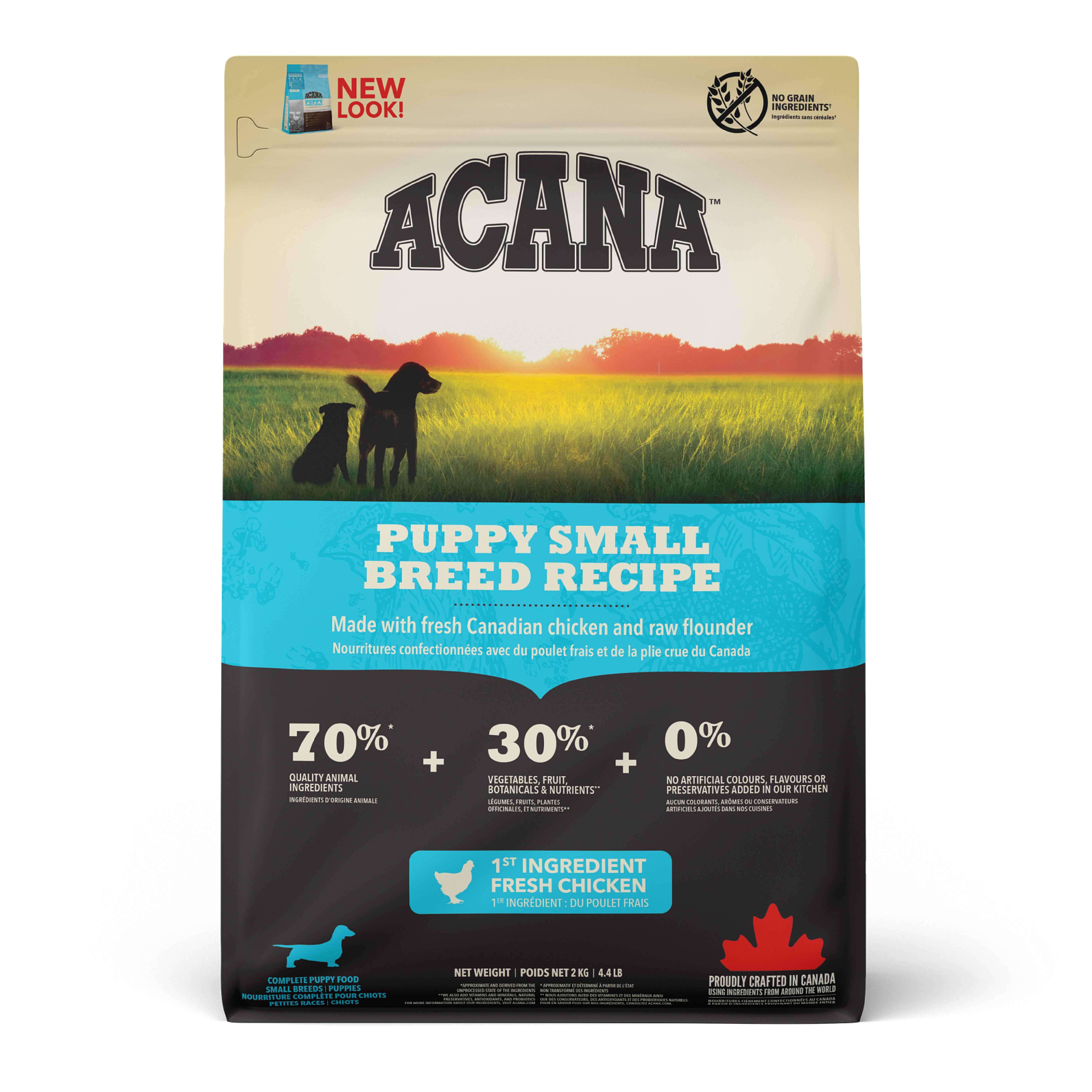 Acana Heritage Puppy Small Breed Tavuklu Küçük Irk Yavru Köpek Maması 2 Kg