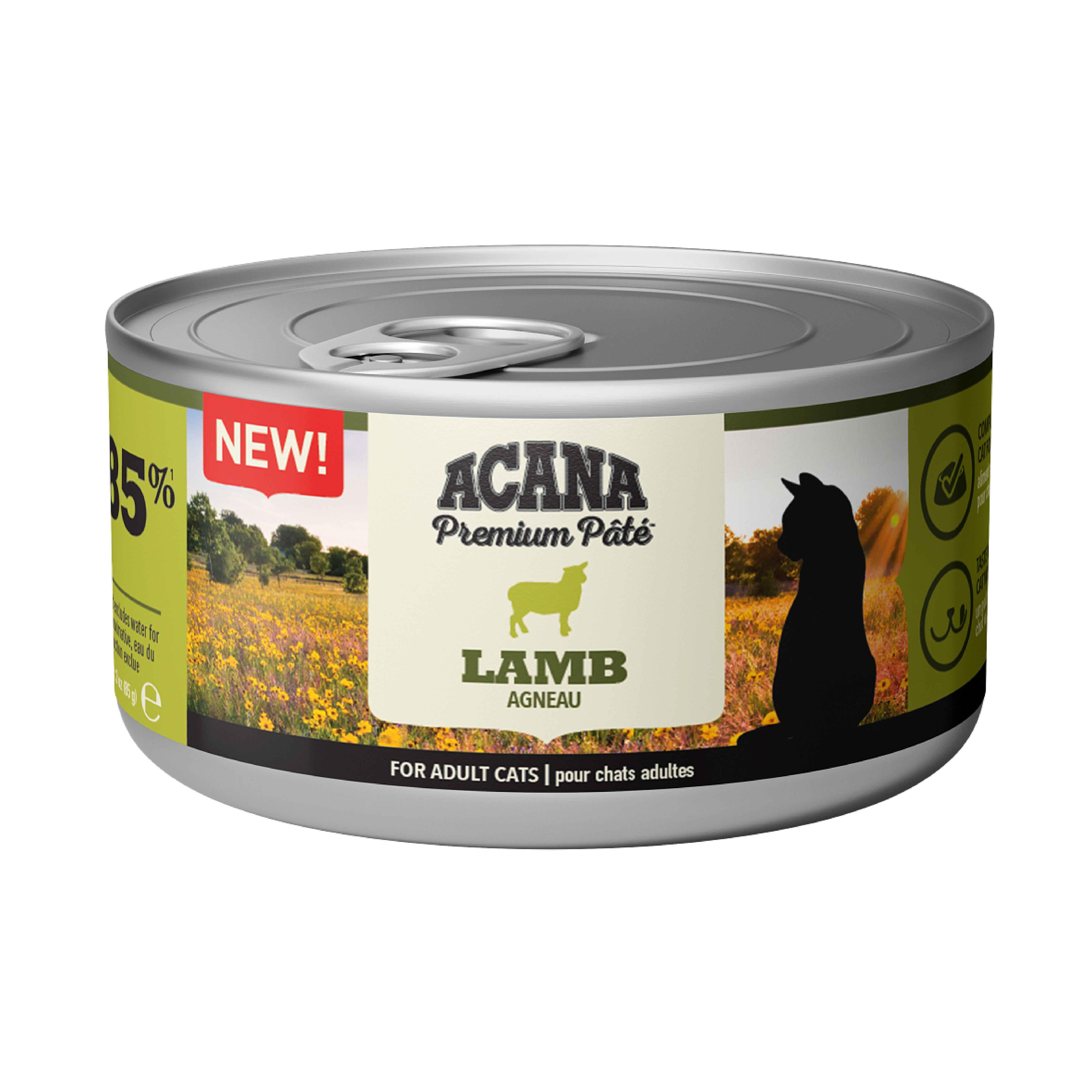 Acana Premium Ezme Kuzu Etli Kedi Konservesi 85 Gr