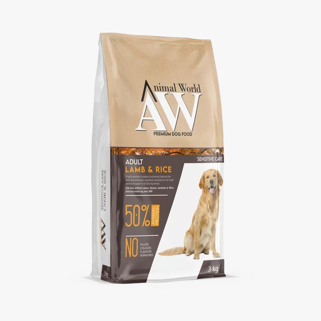 Animal World Derma Care Adult Somonlu Yetişkin Köpek Maması 3 Kg