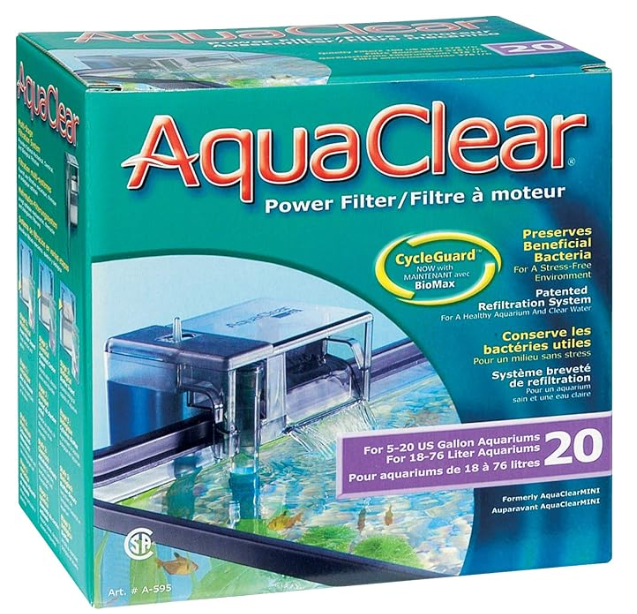 Aqua Clear 20 Mini Askı Filtre 378 Lt/h