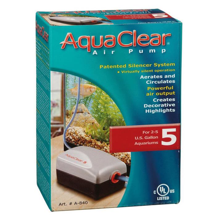 Aqua Clear Model 5 Hava Pompası 8-19Lt/2W