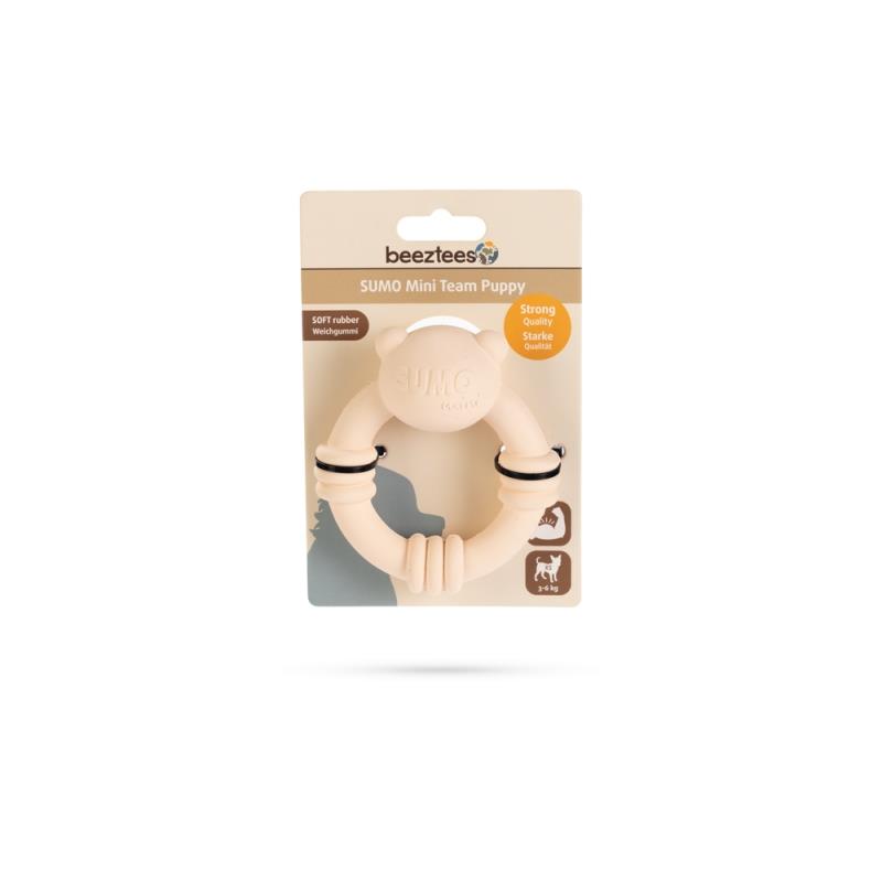 Beeztees Sumo Mini Dental Köpek Oyuncağı Pembe 9,5x10,5 Cm