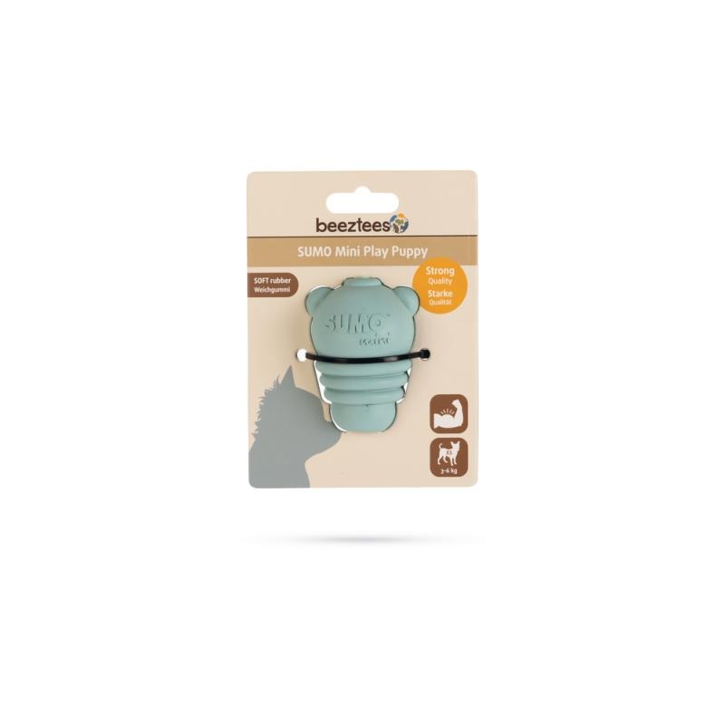 Beeztees Sumo Mini Dental Yavru Köpek Oyuncağı XS 4,5 Cm