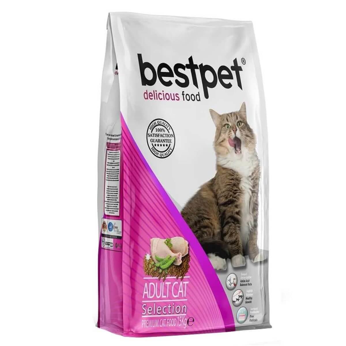 Bestpet Selection Tavuklu Yetişkin Kedi Maması 15 Kg