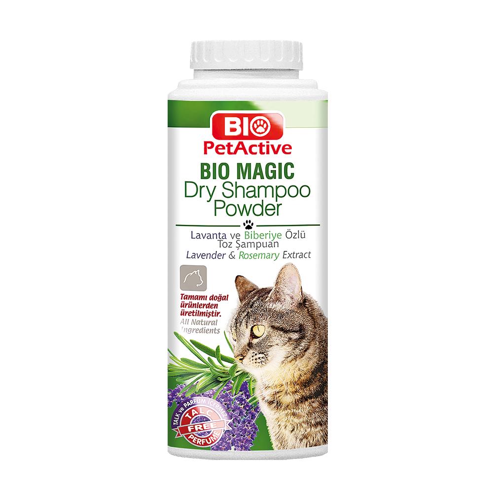 Bio PetActive Bio Magi̇c Kedi̇ Toz Şampuan 150 Gr.