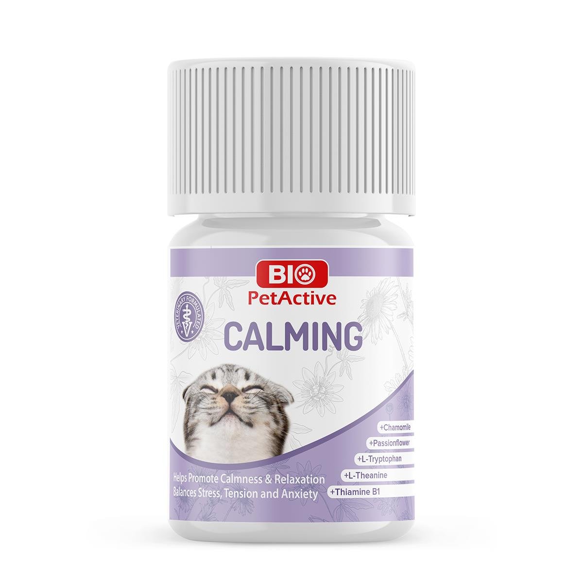 Bio PetActive Calming Kedi Sakinleştirici Premiks Tablet 30 Gr. (60 Tablet)