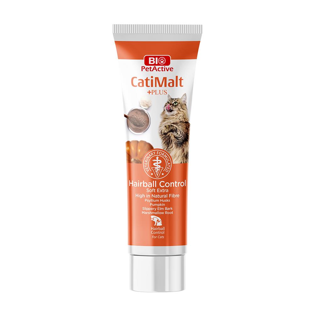 Bio PetActive Cati̇ Malt Hai̇rball Control Kedi̇ler İçi̇n Kıl Topu Önleyi̇ci̇ Malt 25 Ml.