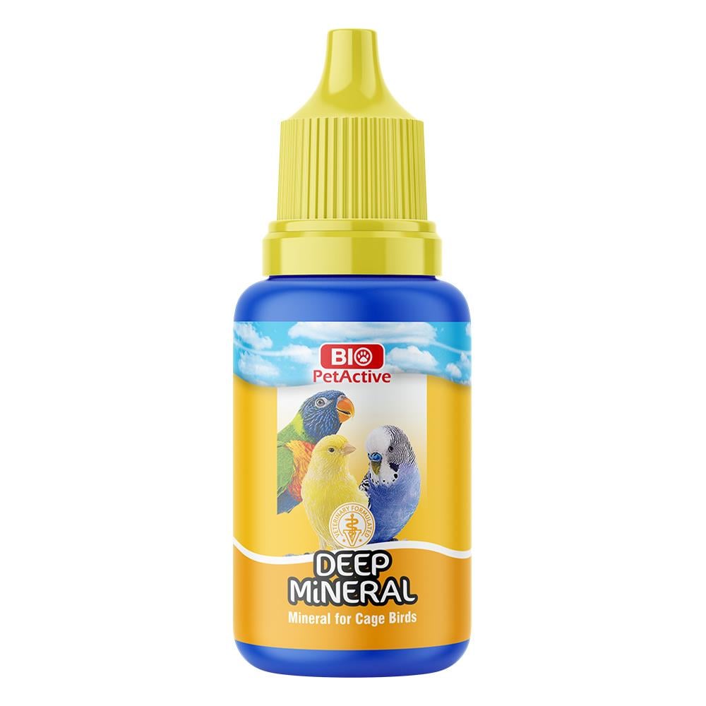 Bio PetActive Deep-Mineral (Kuşlar için Mineral) 30 Ml.