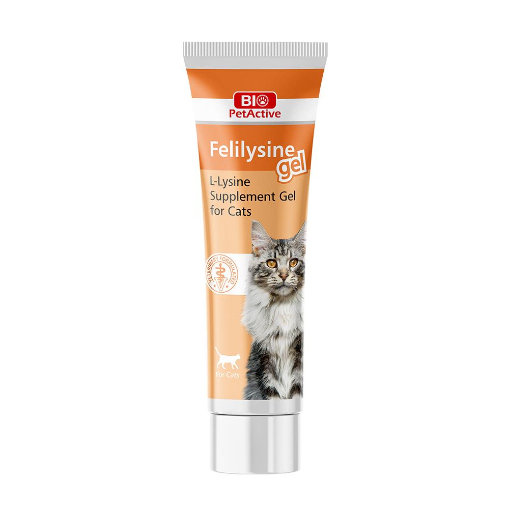 Bio PetActive Feli̇lysi̇ne Gel Kedi̇ler İçi̇n Bağışıklık Sistemi Destekleyici Jel 100 Ml.