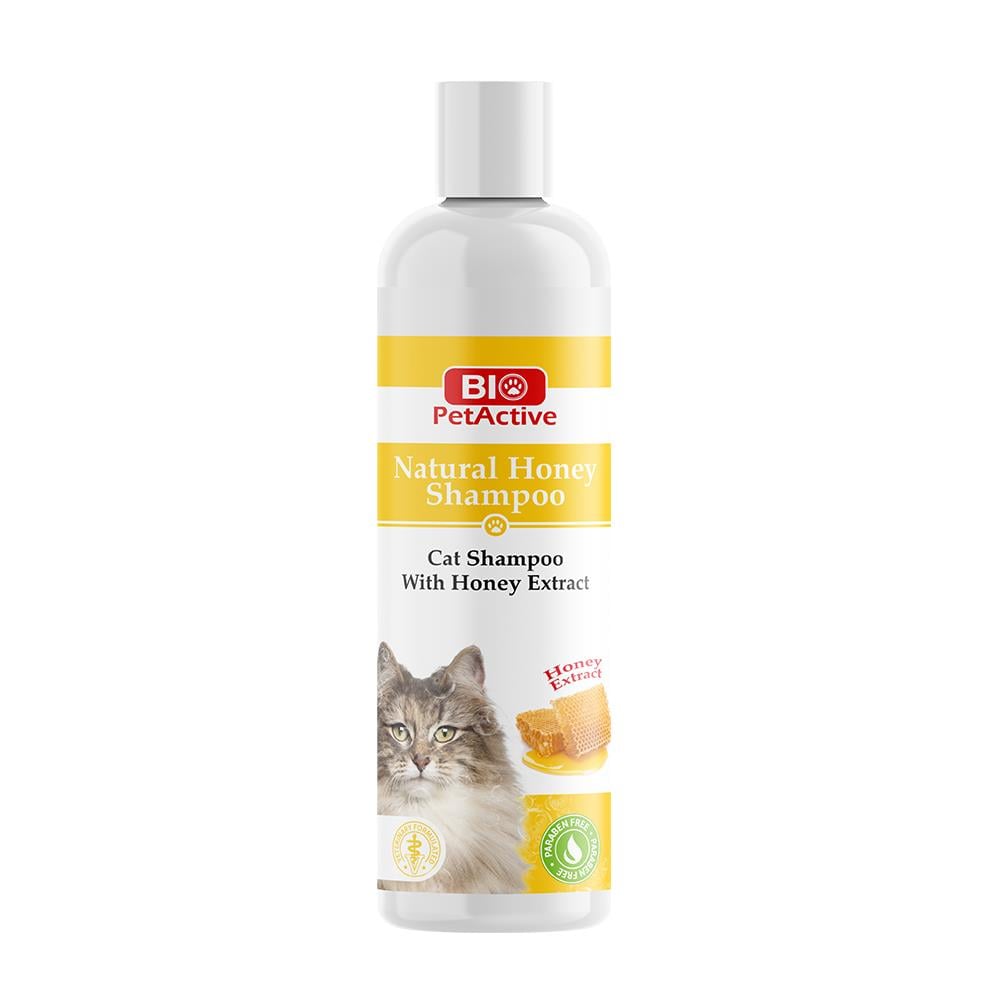 Bio PetActive Natural Bal Ve Buğday Özlü Şampuan Kedi̇ler İçi̇n 250 Ml.