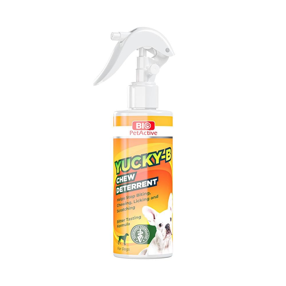 Bio PetActive Yucky-B Köpekler için Uzaklaştırıcı ve Çiğneme Önleyici 250 Ml.