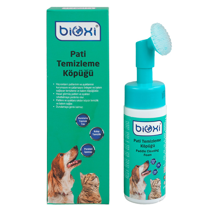 Bioxi Silikon Fırçalı Pati Temizleme Köpüğü 150 ml