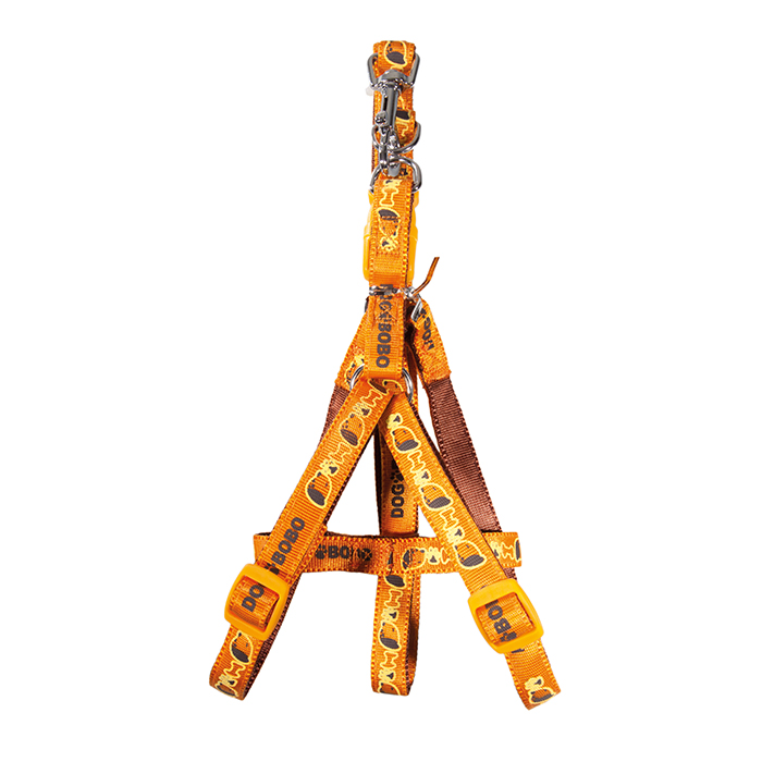 Bobo Soft Desenli Ayarlı Göğüs Tasma Takım 15 Mm 120 Cm