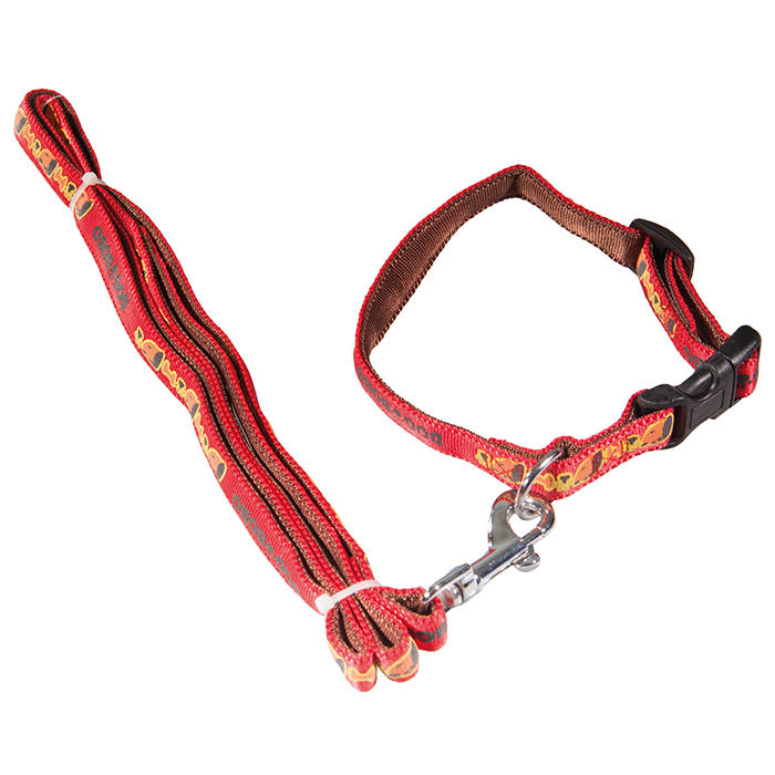 Bobo Soft Desenli Ayarlı Göğüs Tasma Takım 15 Mm 120 Cm
