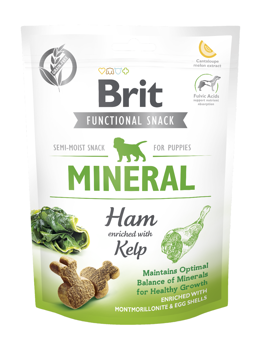 Brit Mineral Jambon ve Deniz Yosunlu Yavru Köpek Ödülü 150 Gr