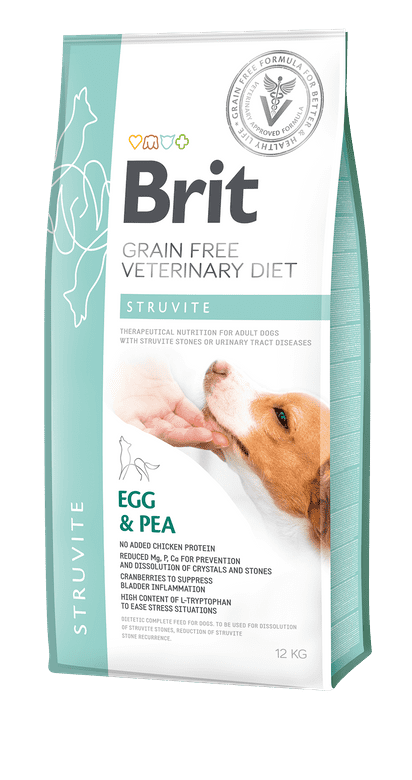 Brit Veterinary Diet Struvite İdrar Yolu Sağlığı Destekleyici Yumurtalı Tahılsız Köpek Maması 2 Kg