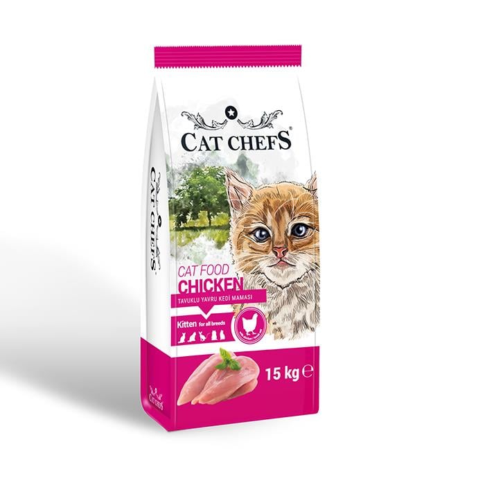 Cat Chef's Yavru Kedi Maması Tavuklu 15 Kg