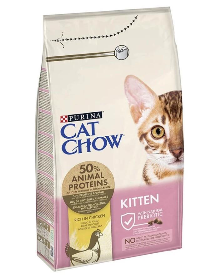 Cat Chow Kitten Tavuklu Yavru Kedi Maması 1.5 Kg