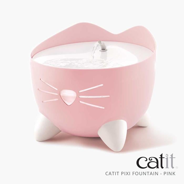 Catit Pixi Otomatik Kedi Suluğu Pembe 2 Lt