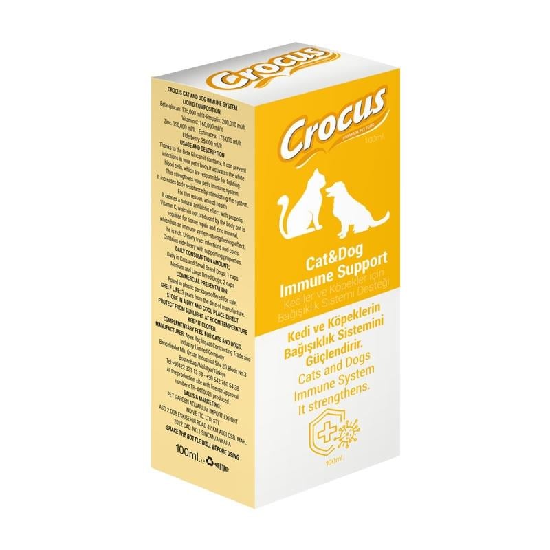 Crocus Kedi & Köpek Bağışıklık Desteği 100 Ml