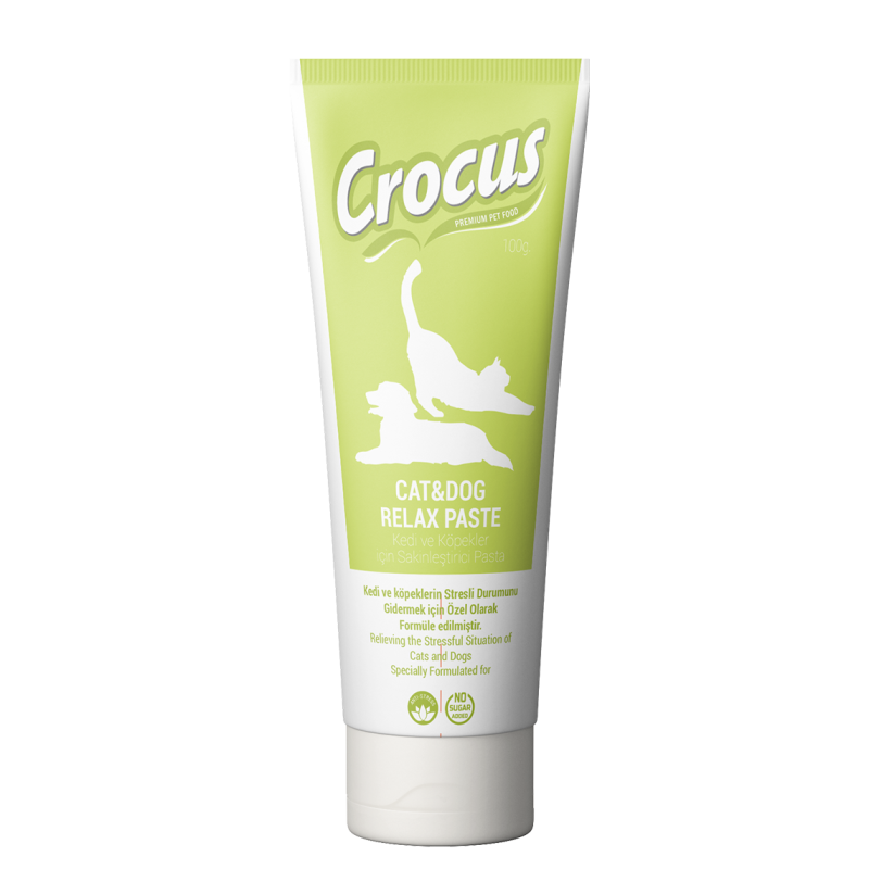 Crocus Relax Kedi Köpek Sakinleştirici Macunu 100 Gr