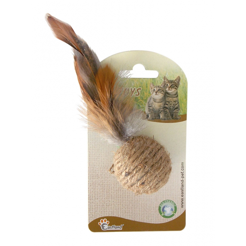 Eastland Tüylü Top Kedi Oyuncağı 4 Cm