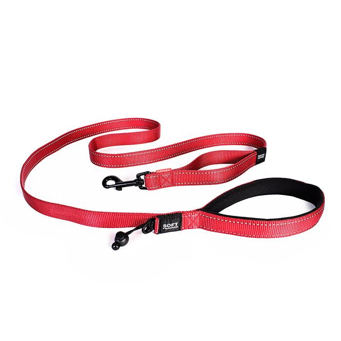 EzyDog Soft Trainer Köpek Gezdirme Kayışı Kırmızı 180x1,2 Cm