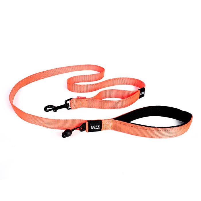 EzyDog Soft Trainer Köpek Gezdirme Kayışı Turuncu 180x1,2 Cm