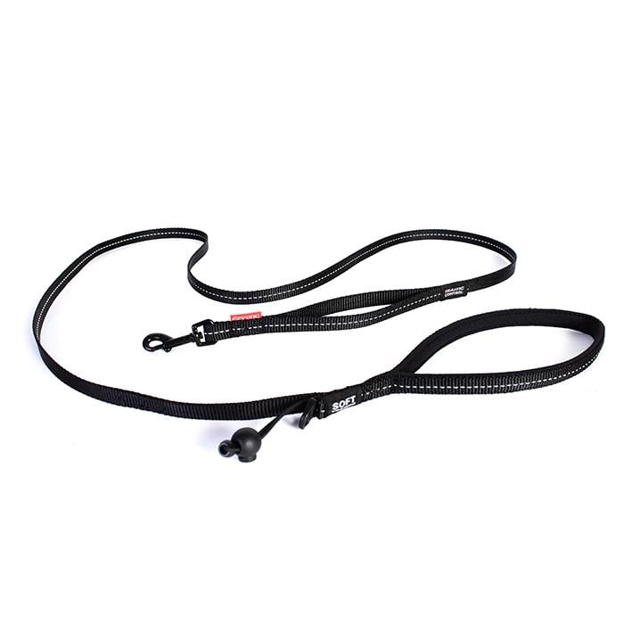 EzyDog Soft Trainer Köpek Gezdirme Kayışı Siyah 180 Cm