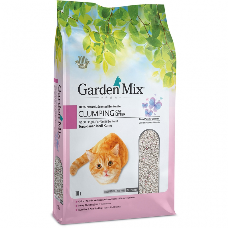 Garden Mix Bentonit Bebek Pudrası Kalın 