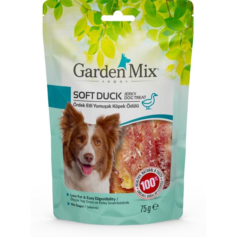 Garden Mix Ördek Etli Yumuşak Köpek Ödülü 75 Gr