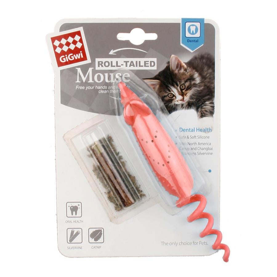 Gigwi Catnipli Pembe Fare Model Kedi Oyuncağı