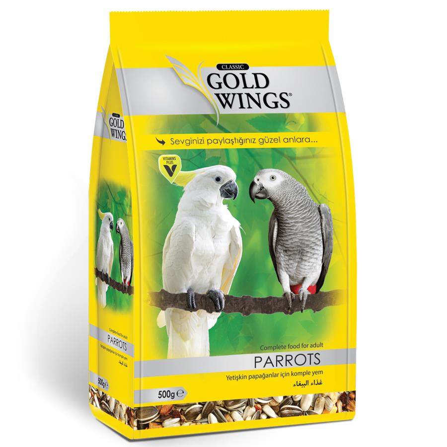 Gold Wings Classic Papağan Yemi 500 Gr.