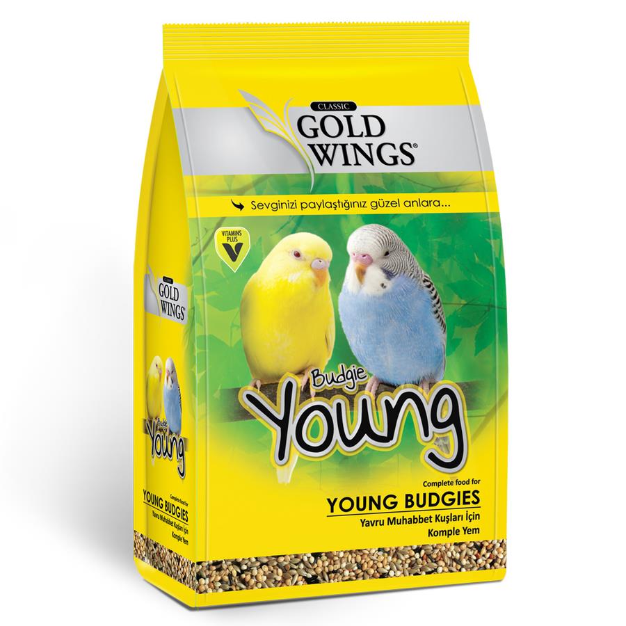 Gold Wings Classic Yavru Muhabbet Kuşları İçin Yem 400 Gr.